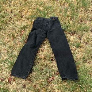 black heavyweight y2k skater jeans